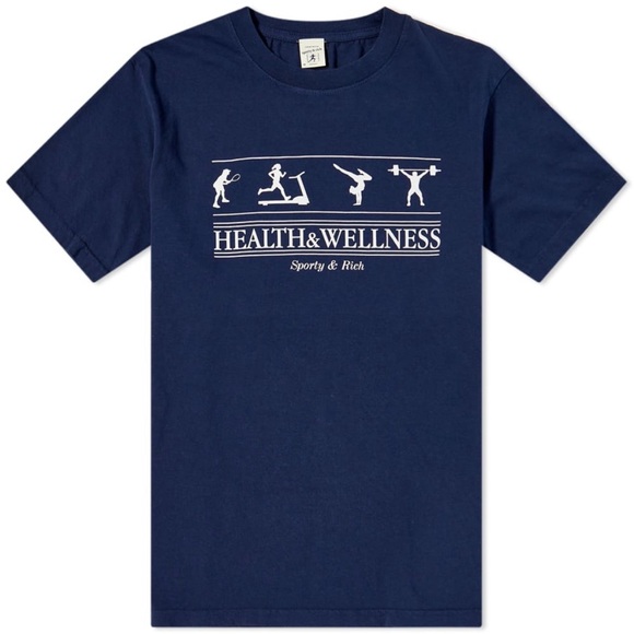 Sporty & Rich Health and Wellness T Shirt - Picture 4 of 4